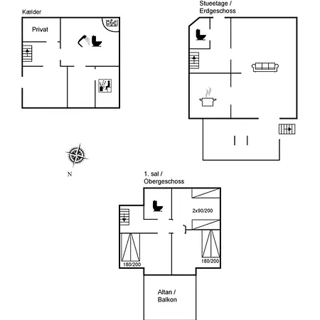 Hjort - 80m From The Sea By Interhome *